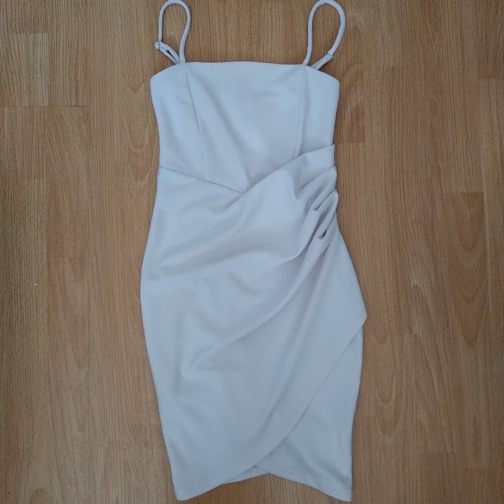 Revamped Bodycon White mini dress Size XS